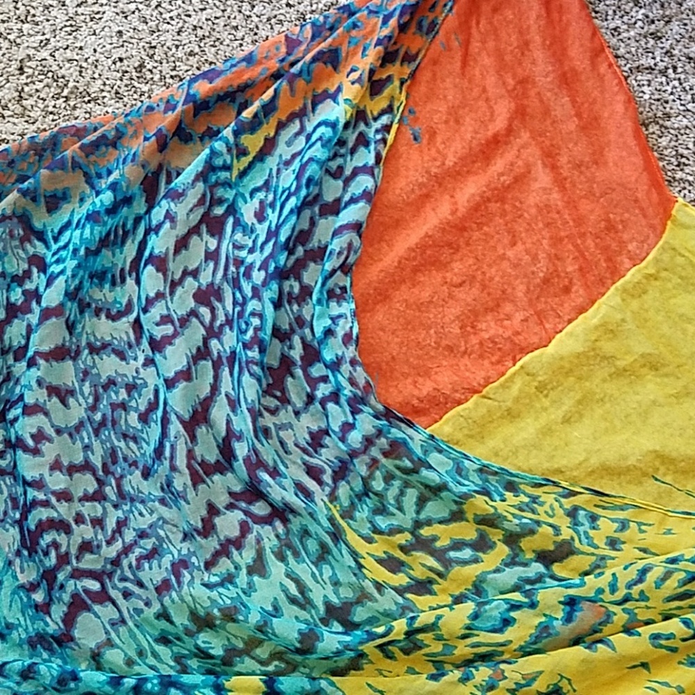 Colorful infinity scarf - Picture 3 of 3
